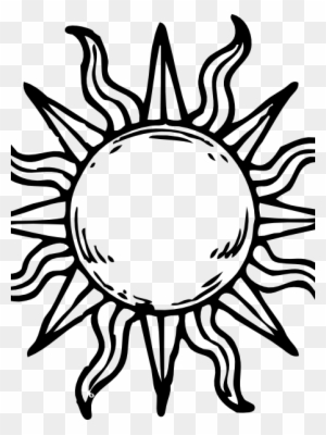 Black And White Pencil Sketch Of Sun And Moon Royalty Free SVG Cliparts  Vectors And Stock Illustration Image 44611150
