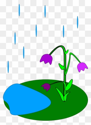 Rain Clip Art Flowers - May Animated Clipart