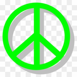 Peace Sign Vector Clip Art - Peace And Love Sign