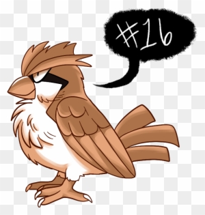 Pidgeot By Meowmatsu - Pidgey Pokemon Rojo Fuego - Free Transparent PNG  Clipart Images Download