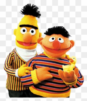 Bert And Ernie In Png Form - Bert And Ernie From Sesame Street - Full 