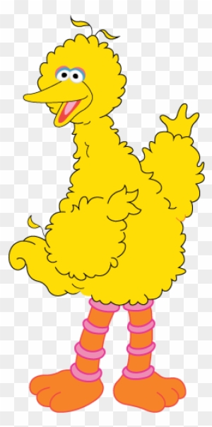 Sesame Street Big Bird Svg