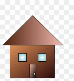 simple house front clipart