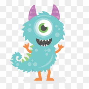 Monster With Tail Svg Cutting File Monster Svg Cut - Monster Svg Files ...