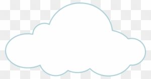 Cloud Cliparts 9, - Speech Bubble No Border - Free Transparent PNG ...