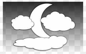 25+ Halloween Moon And Clouds Clipart Gif