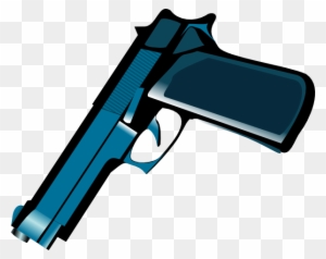 Gun Clip Art - Gun Pointing Down - Free Transparent Png Clipart Images 