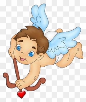 A Cute Baby Cupid Flying To Shoot An Arrow Of Love - Cupid A Boy Or Girl