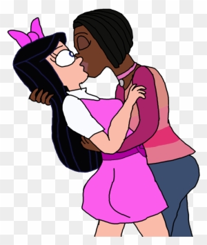 dawn and zoey kiss